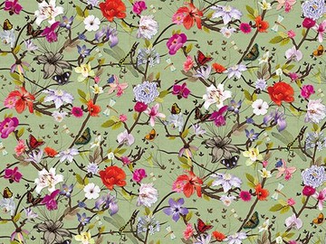 Forbo Flotex Floral 840003 Botanical Orchid