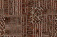 Forbo Flotex Pattern 941 Van Gogh Patch of Grass, 560002 Network Rust